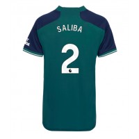 Arsenal William Saliba #2 Replika Tredje Tröja Dam 2023-24 Kortärmad